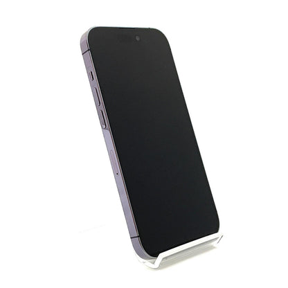 【全額返金保証】【最速発送】Apple iPhone iPhone 14 Pro 128GB ディープパープル SIMフリー 白ロム 動作確認済 85%