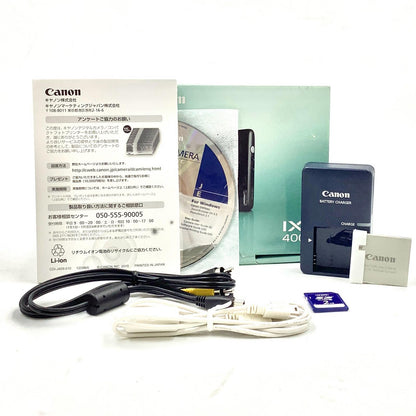 【全額返金保証】【最速発送】Canon コンパクトデジタルカメラ IXY 400F 美品 動作確認済