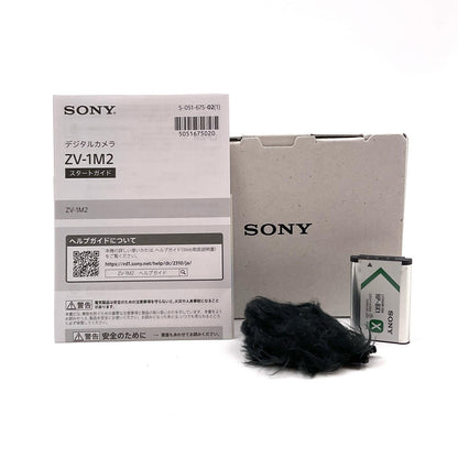 【全額返金保証】【最速発送】Sony コンパクトデジタルカメラ VLOGCAM ZV-1M2 [ブラック] 超美品 動作確認済