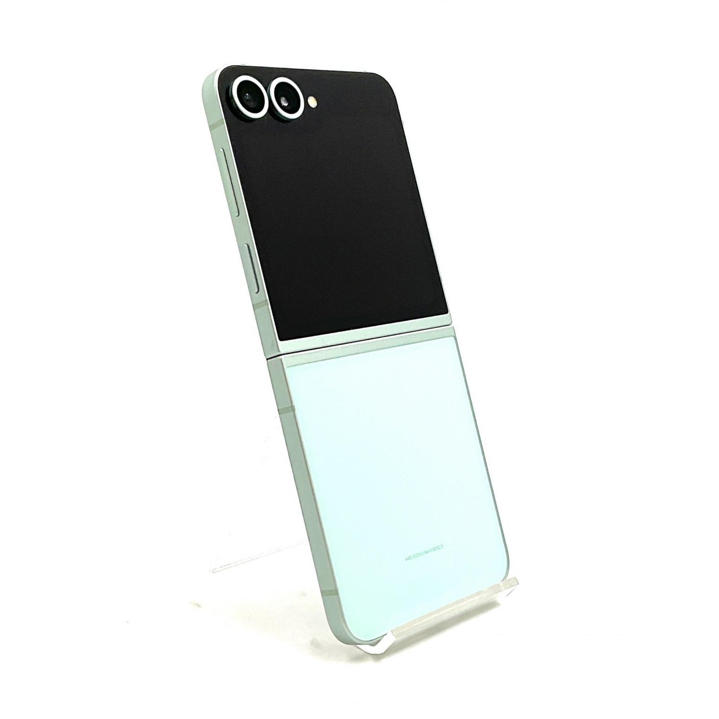 【全額返金保証】【最速発送】SAMSUNG Galaxy Z　Flip6 256GB ミント SIMフリー SM-F741Q 白ロム 美品 動作確認済