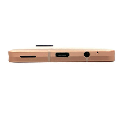 【全額返金保証】【最速発送】SHARP AQUOS sense6 128GB ライトカッパー SIMフリー SH-M19 白ロム 美品 動作確認済