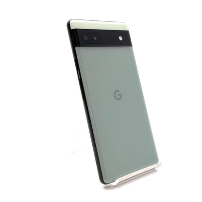 【全額返金保証】【最速発送】Google Pixel 6a 128GB セージ au SIMフリー GB17L 動作確認済