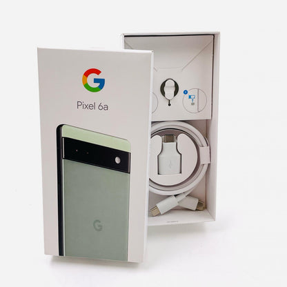 【全額返金保証】【最速発送】Google Pixel 6a 128GB セージ au SIMフリー GB17L 動作確認済