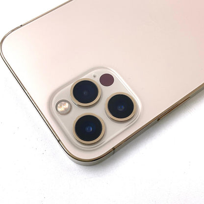 【全額返金保証】【最速発送】Apple iPhone iPhone 12 Pro 256GB ゴールド docomo 白ロム 動作確認済 91%