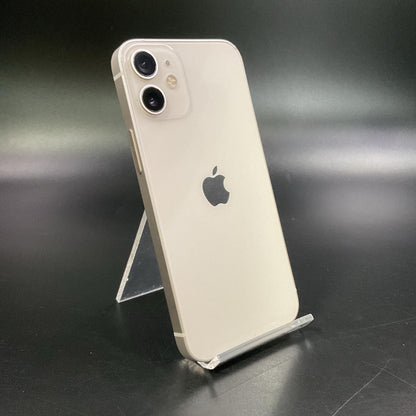 【全額返金保証】【最速発送】Apple iPhone iPhone 12 mini 128GB ホワイト 白ロム 動作確認済 92%