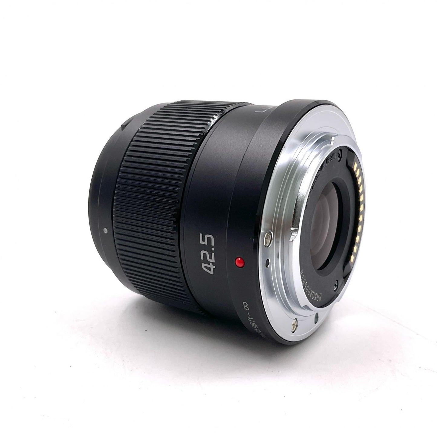 【全額返金保証】【最速発送】Panasonic LUMIX G 42.5mm/F1.7 ASPH./POWER O.I.S. H-HS043-K [ブラック] 美品 動作確認済