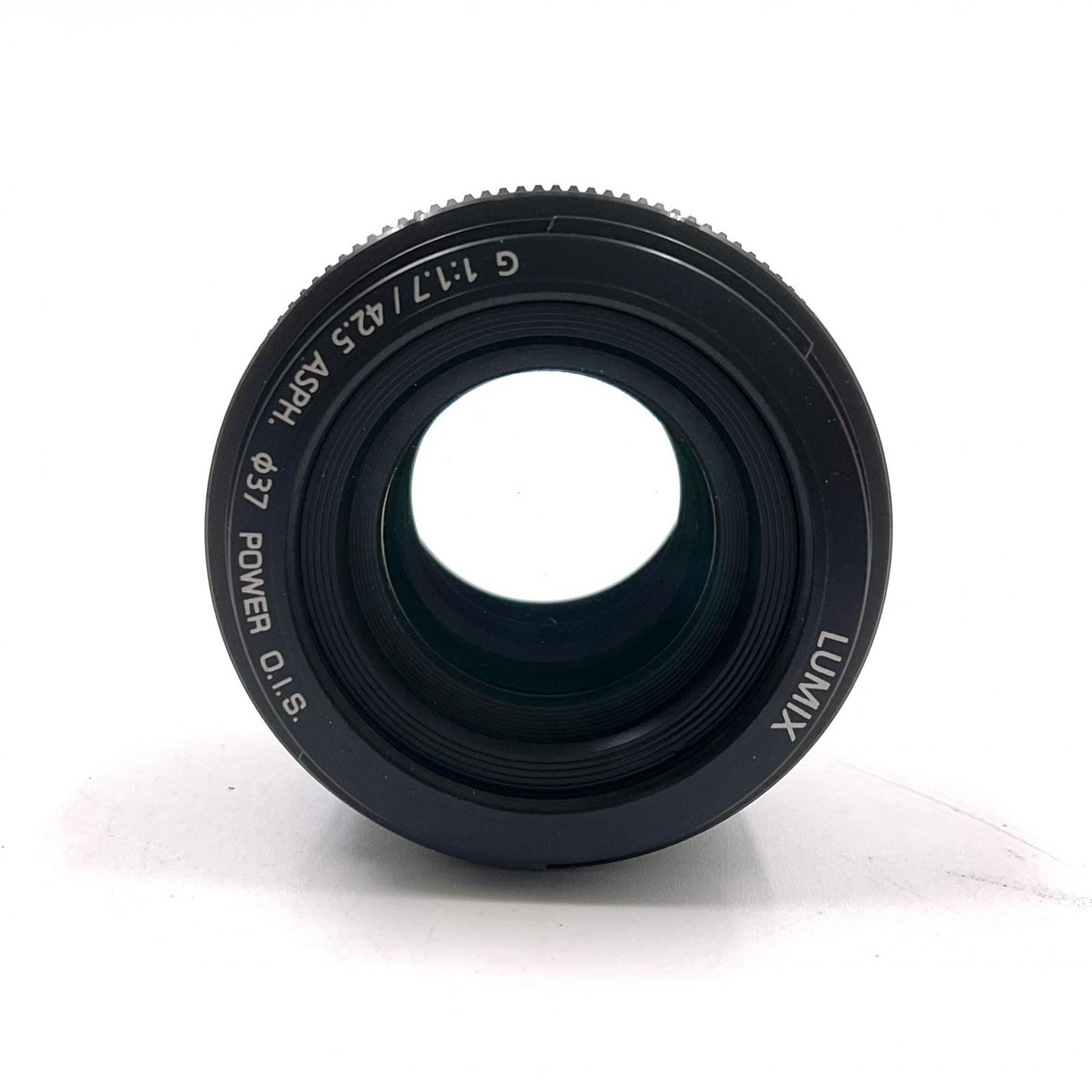 【全額返金保証】【最速発送】Panasonic LUMIX G 42.5mm/F1.7 ASPH./POWER O.I.S. H-HS043-K [ブラック] 美品 動作確認済