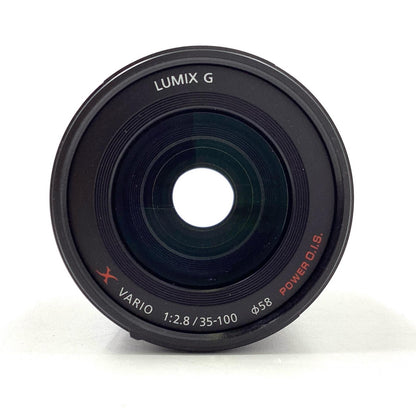 【全額返金保証】【最速発送】Panasonic LUMIX G X VARIO 35-100mm/F2.8/POWER O.I.S. H-HS35100 動作確認済