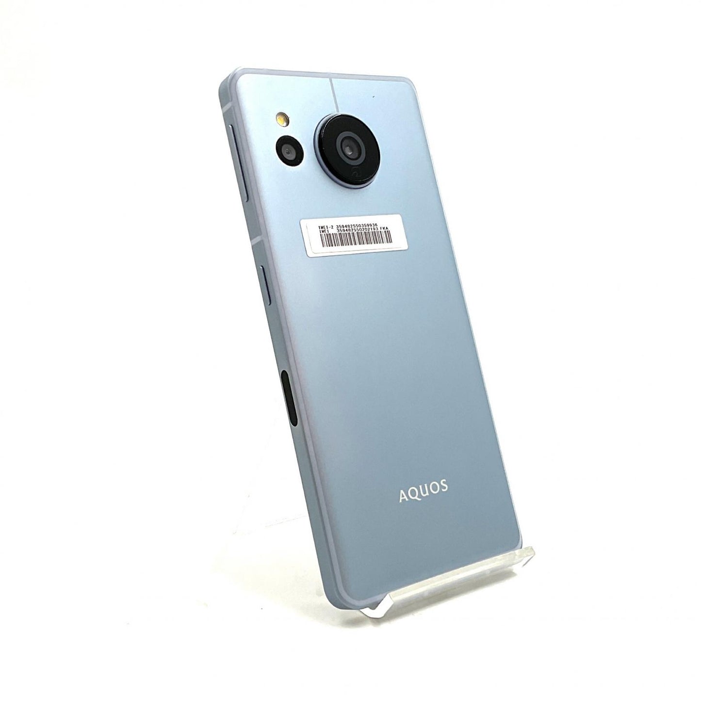【全額返金保証】【最速発送】SHARP AQUOS sense7 128GB ブルー SIMフリー SH-M24 白ロム 動作確認済