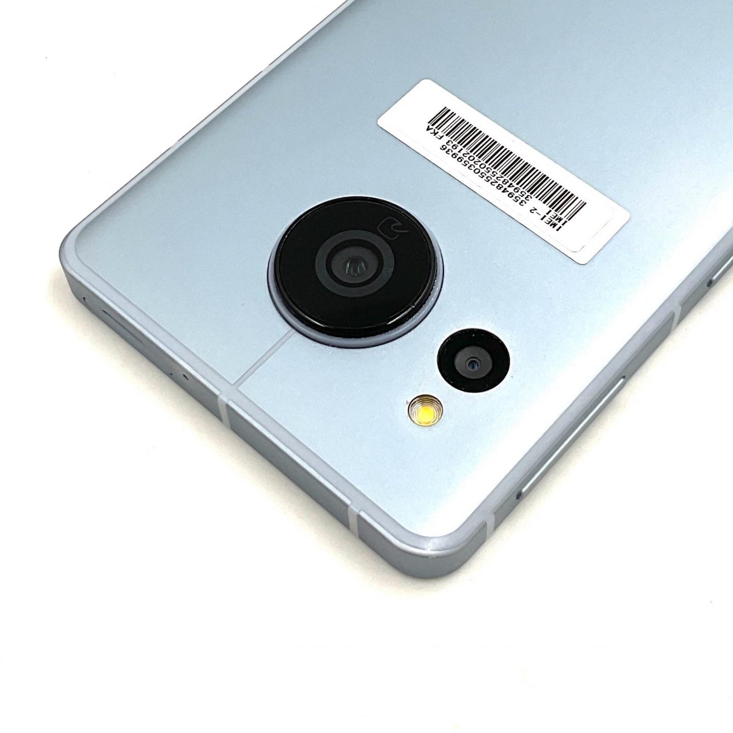 【全額返金保証】【最速発送】SHARP AQUOS sense7 128GB ブルー SIMフリー SH-M24 白ロム 動作確認済