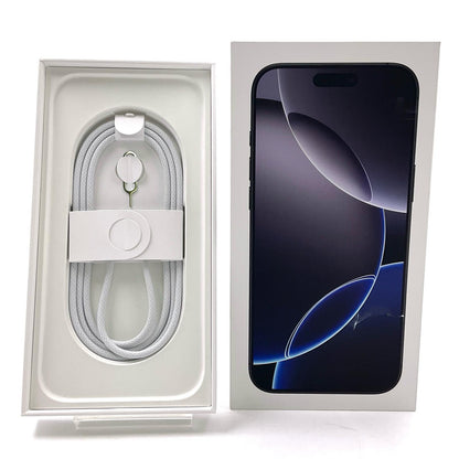 【全額返金保証】【最速発送】Apple iPhone iPhone 16 Pro Max 256GB ブラックチタニウム SIMフリー 白ロム 美品 動作確認済 100%