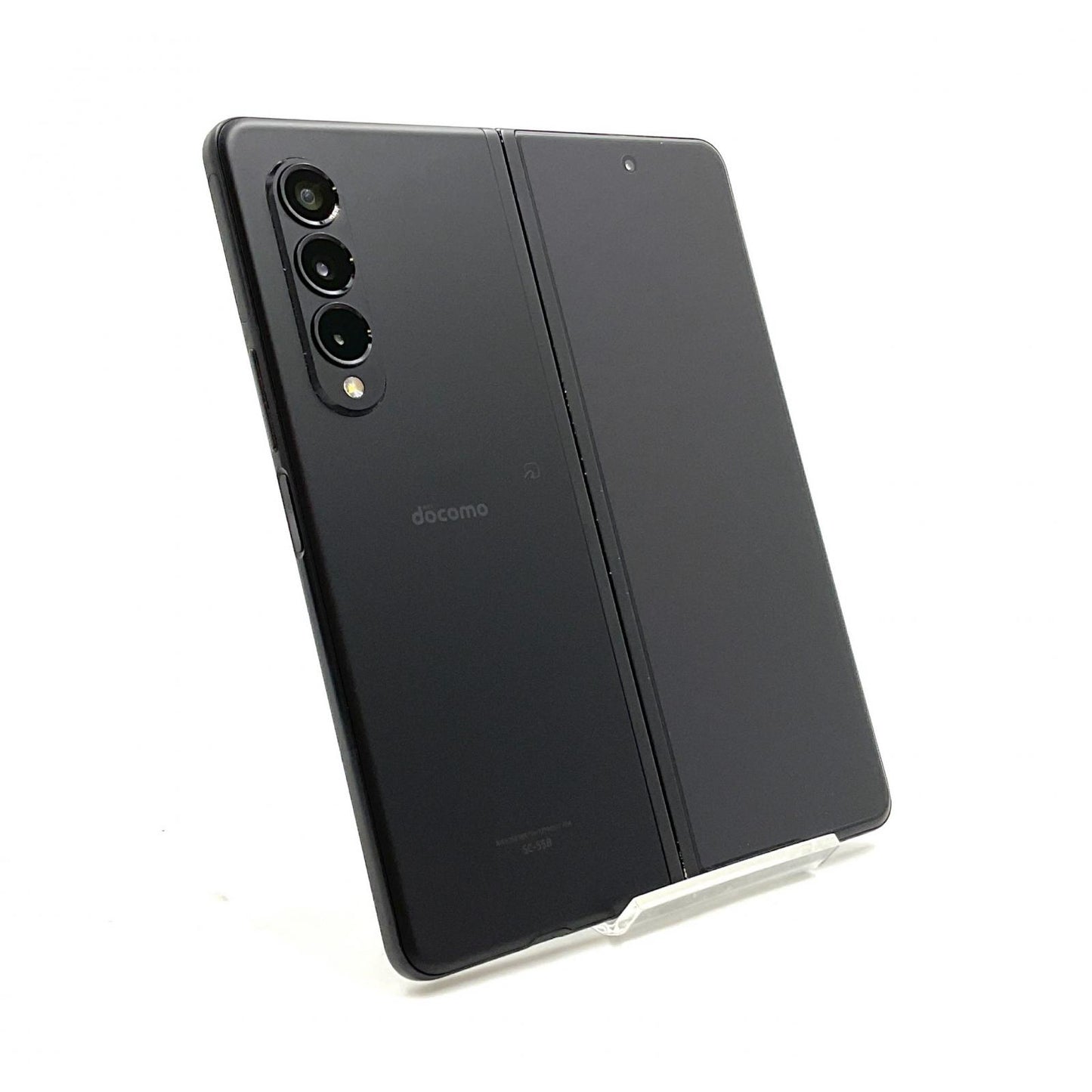 【全額返金保証】【最速発送】SAMSUNG Galaxy Z Fold3 5G 256GB Phantom Black docomo SC-55B 白ロム 動作確認済