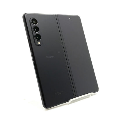 【全額返金保証】【最速発送】SAMSUNG Galaxy Z Fold3 5G 256GB Phantom Black docomo SC-55B 白ロム 動作確認済
