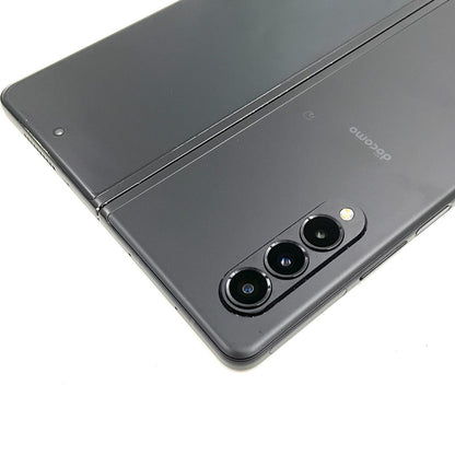 【全額返金保証】【最速発送】SAMSUNG Galaxy Z Fold3 5G 256GB Phantom Black docomo SC-55B 白ロム 動作確認済