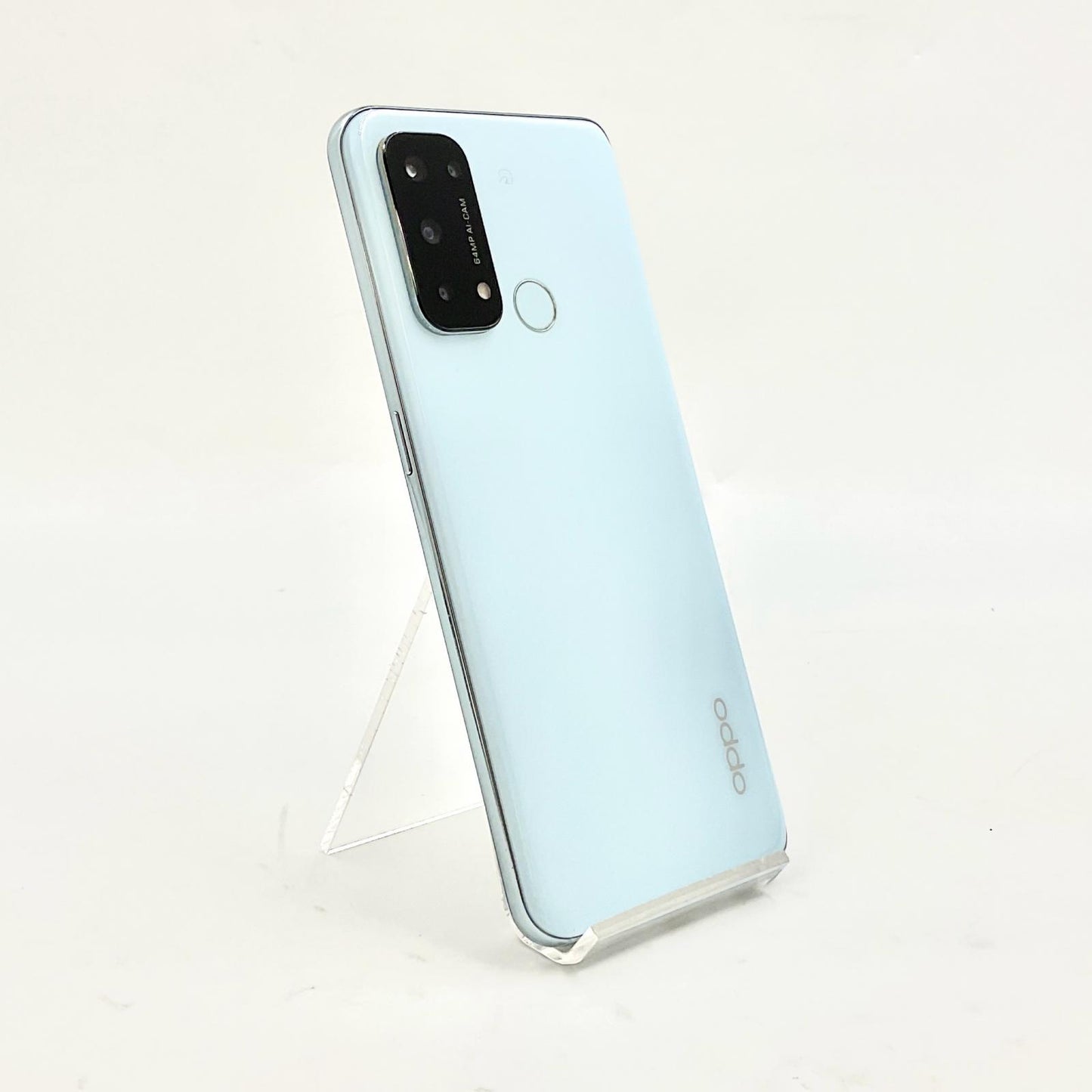 【全額返金保証】【最速発送】OPPO Reno 5A 128GB アイスブルー Softbank A101OP 白ロム 動作確認済