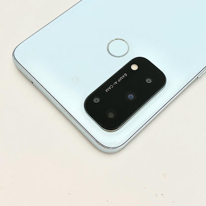 【全額返金保証】【最速発送】OPPO Reno 5A 128GB アイスブルー Softbank A101OP 白ロム 動作確認済