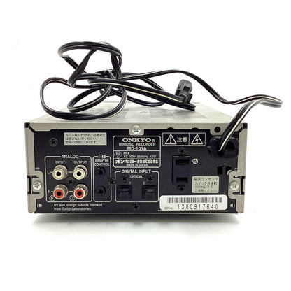 【全額返金保証】【最速発送】ONKYO INTEC155 MDデッキ 動作確認済