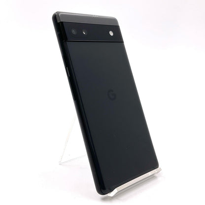 【全額返金保証】【最速発送】Google Pixel 6a 128GB Charcoal Softbank GB17L 白ロム 動作確認済