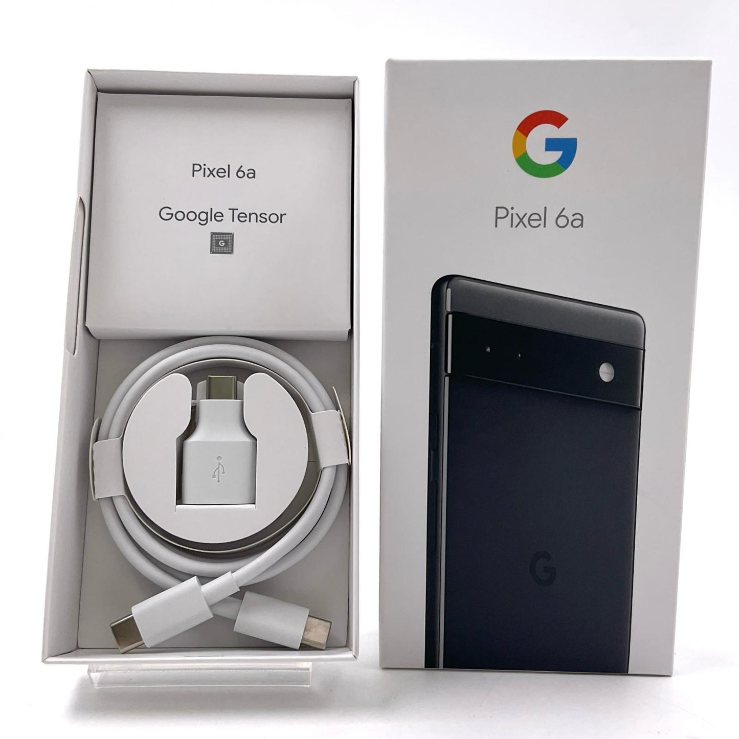 【全額返金保証】【最速発送】Google Pixel 6a 128GB Charcoal Softbank GB17L 白ロム 動作確認済