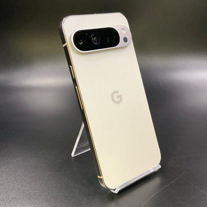 【全額返金保証】【最速発送】Google Pixel 9 Pro XL 256GB Porcelain au GQ57S 白ロム 美品 動作確認済