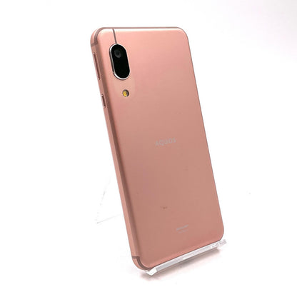 【全額返金保証】【最速発送】SHARP AQUOS sense3 lite 64GB ライトカッパー 楽天モバイル SH-RM12 白ロム 動作確認済