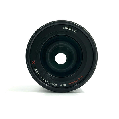 【全額返金保証】【最速発送】Panasonic LUMIX G X VARIO 35-100mm/F2.8/POWER O.I.S. H-HS35100 動作確認済
