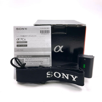 【全額返金保証】【最速発送】Sony デジタル一眼 α7C II ILCE-7CM2 ボディ [ブラック] 超美品 動作確認済