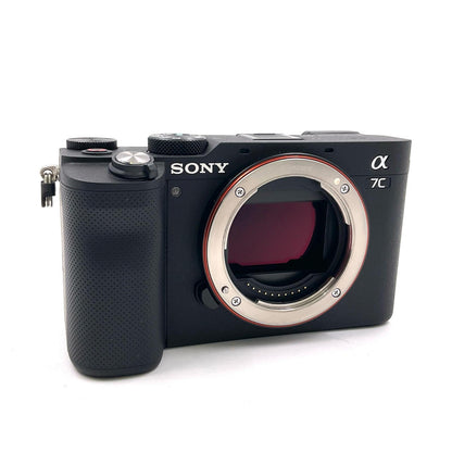 【全額返金保証】【最速発送】Sony デジタル一眼 α7C ILCE-7C ボディ [ブラック] 美品 動作確認済