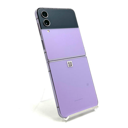 【全額返金保証】【最速発送】SAMSUNG Galaxy Z Flip4 128GB Bora Purple 楽天モバイル SM-F721C 白ロム 美品 動作確認済