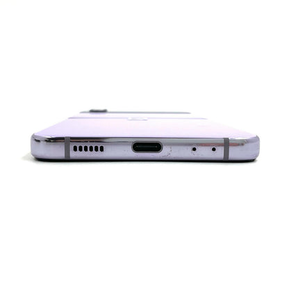 【全額返金保証】【最速発送】SAMSUNG Galaxy Z Flip4 128GB Bora Purple 楽天モバイル SM-F721C 白ロム 美品 動作確認済