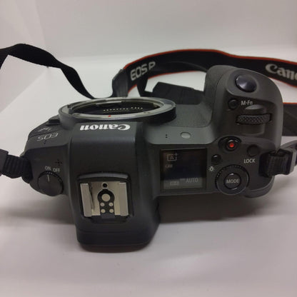 【全額返金保証】【最速発送】Canon デジタル一眼 EOS R ボディ ブラック 動作確認済