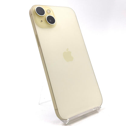 【全額返金保証】【最速発送】Apple iPhone iPhone 15 Plus 128GB イエロー SIMフリー 白ロム 動作確認済 91%