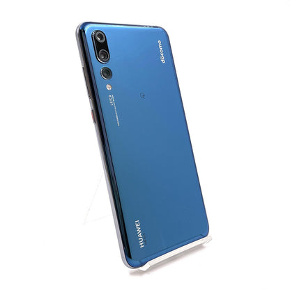 【全額返金保証】【最速発送】Huawei P 20 Pro 128GB ブルー docomo HW-01K 白ロム 動作確認済