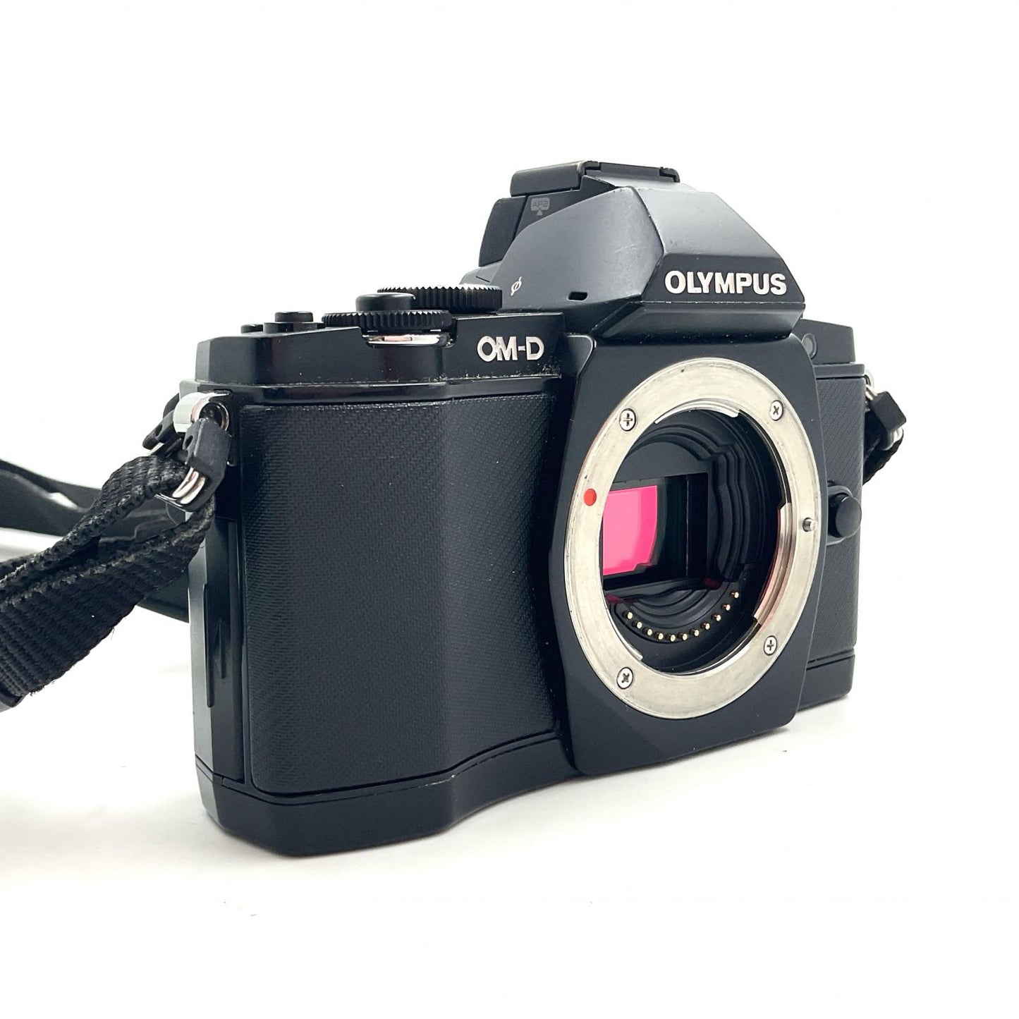 【全額返金保証】【最速発送】OLYMPUS デジタル一眼 OM-D E-M5 ボディ ブラック 動作確認済