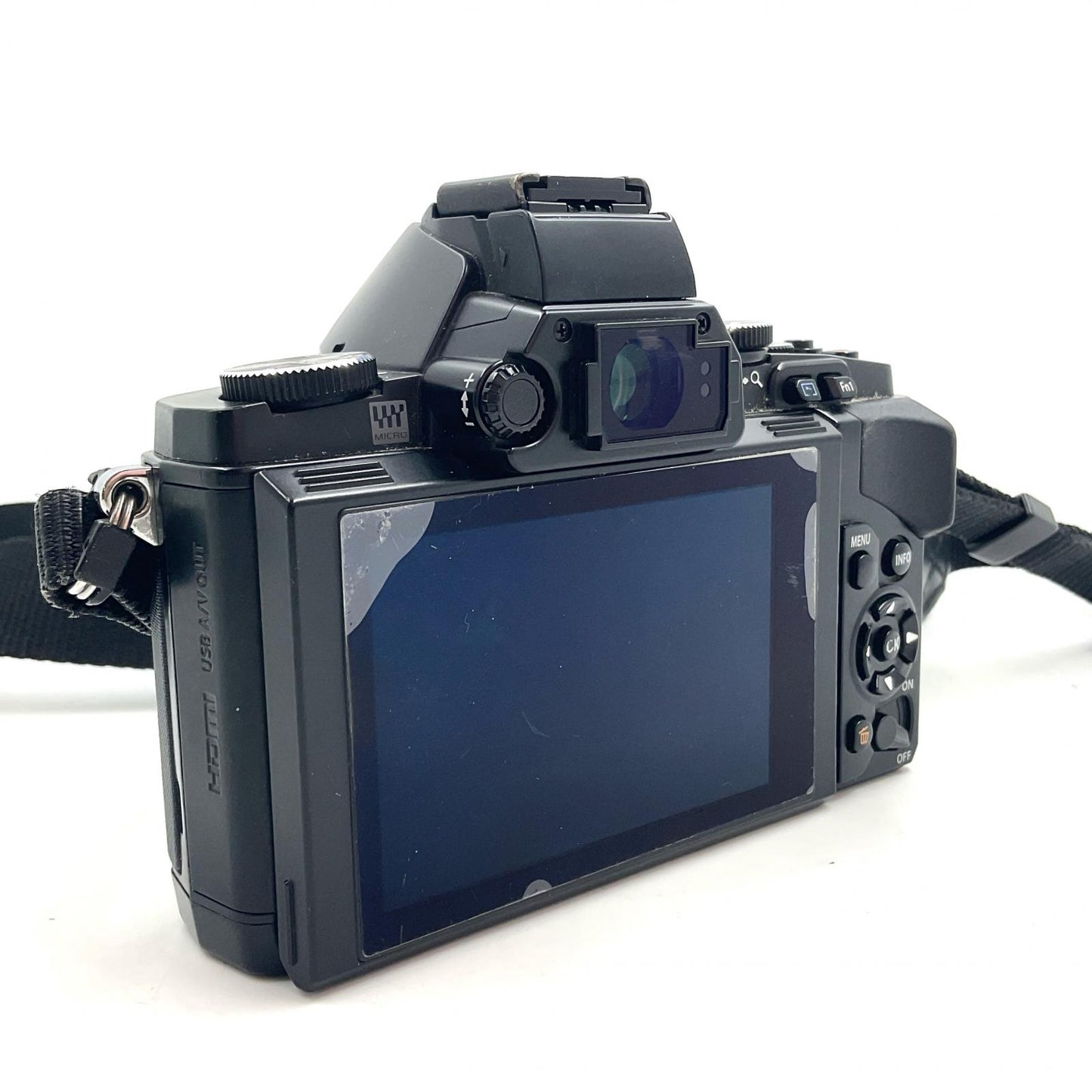 【全額返金保証】【最速発送】OLYMPUS デジタル一眼 OM-D E-M5 ボディ ブラック 動作確認済