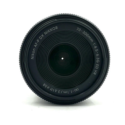 【全額返金保証】【最速発送】Nikon AF-P DX NIKKOR 70-300mm f/4.5-6.3G ED VR 美品 動作確認済