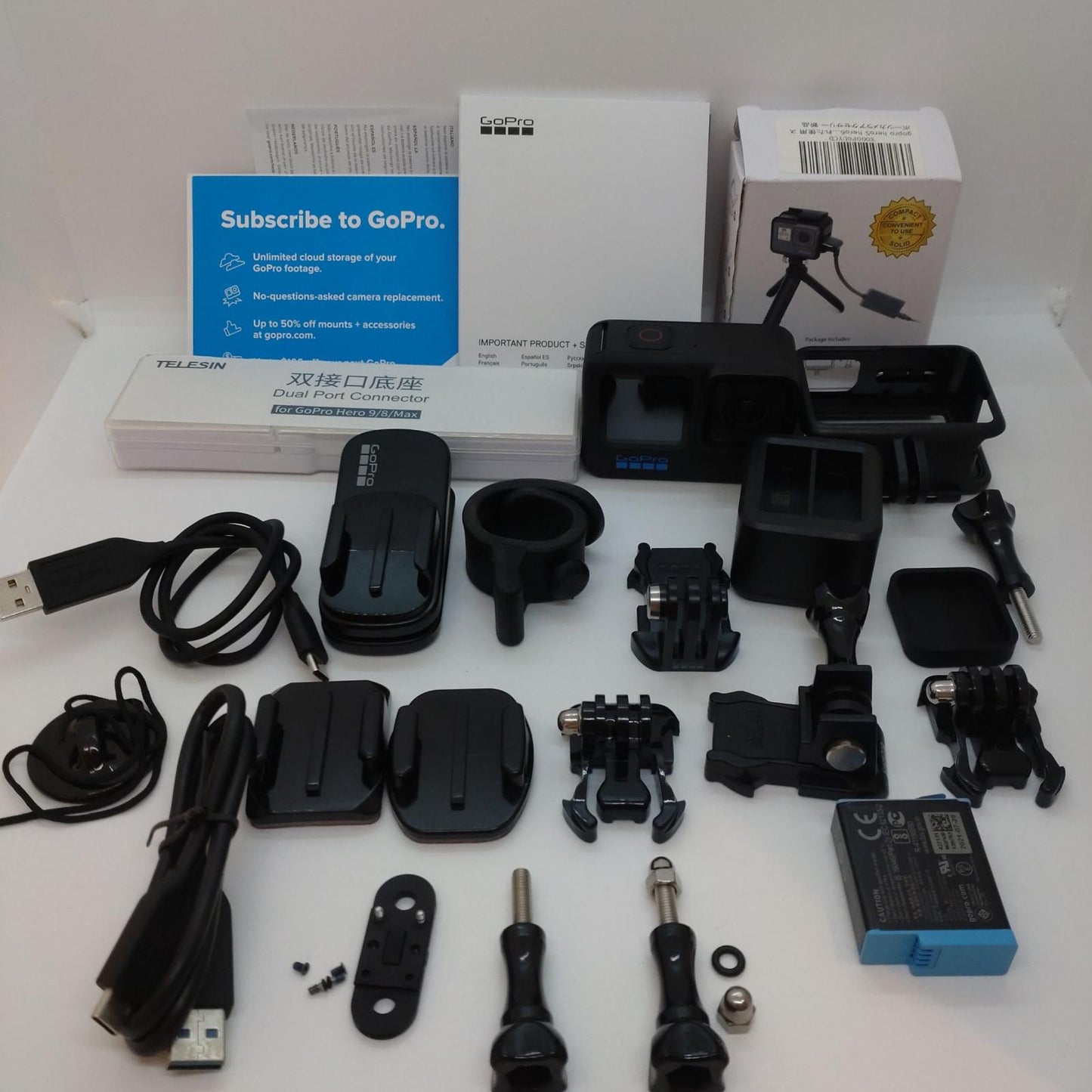 【全額返金保証】【最速発送】GoPro HERO10 BLACK CHDHX-101-FW 美品 動作確認済