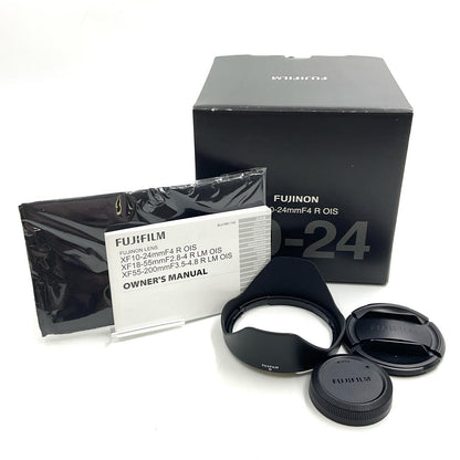 【全額返金保証】【最速発送】FUJIFILM フジノンレンズ XF10-24mmF4 R OIS WR 美品 動作確認済