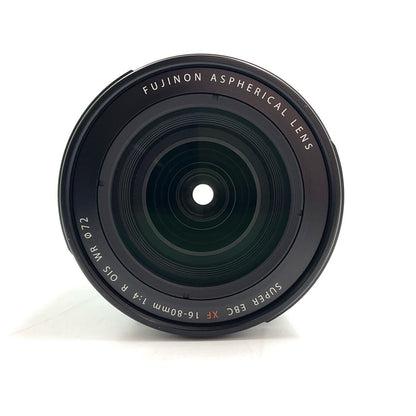 【全額返金保証】【最速発送】FUJIFILM フジノンレンズ XF16-80mmF4 R OIS WR 美品 動作確認済