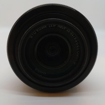 【全額返金保証】【最速発送】Panasonic LUMIX G VARIO 12-32mm/F3.5-5.6 ASPH./MEGA O.I.S. H-FS12032-K [ブラック] 動作確認済