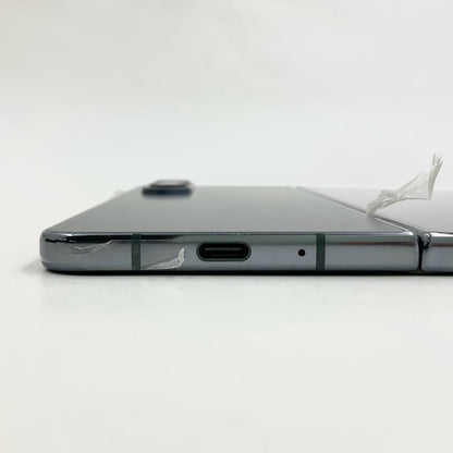 【全額返金保証】【最速発送】SAMSUNG Galaxy Z Fold4 256GB Graygreen docomo SC-55C 動作確認済