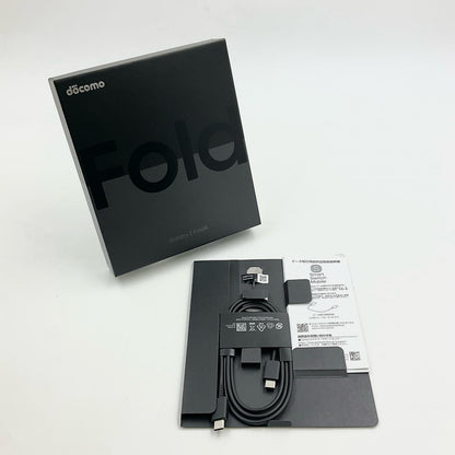 【全額返金保証】【最速発送】SAMSUNG Galaxy Z Fold4 256GB Graygreen docomo SC-55C 動作確認済