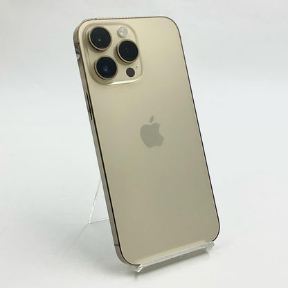 【全額返金保証】【最速発送】Apple iPhone iPhone 14 Pro Max 512GB ゴールド au 白ロム 動作確認済 78%