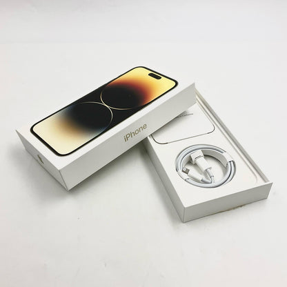 【全額返金保証】【最速発送】Apple iPhone iPhone 14 Pro Max 512GB ゴールド au 白ロム 動作確認済 78%