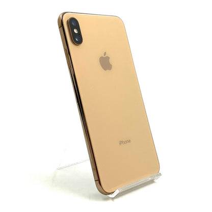【全額返金保証】【最速発送】Apple iPhone iPhone XS Max 256GB ゴールド au 白ロム 動作確認済 77%