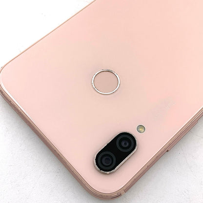 【全額返金保証】【最速発送】Huawei P 20 lite 32GB サクラピンク Softbank ANE-LX2J 白ロム 動作確認済