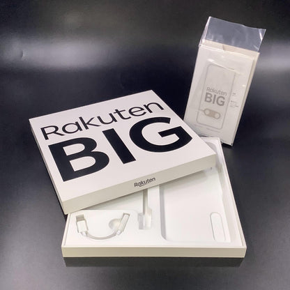 【全額返金保証】【最速発送】楽天モバイル Rakuten BIG 128GB ホワイト 楽天モバイル ZR01 白ロム 動作確認済