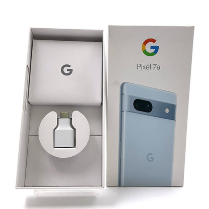 【全額返金保証】【最速発送】Google Pixel 7a 128GB Sea docomo G82U8 白ロム 動作確認済