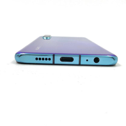 【全額返金保証】【最速発送】Huawei P 30 128GB オーロラ mineo ELE-L29 白ロム 動作確認済