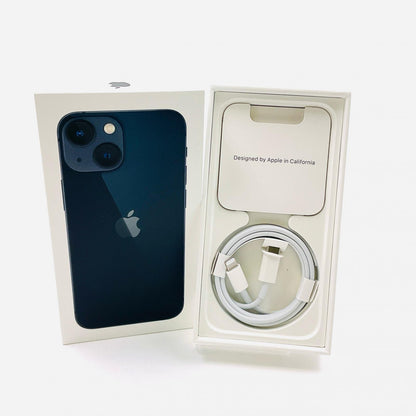 【全額返金保証】【最速発送】Apple iPhone iPhone 13 mini 128GB ミッドナイト SIMフリー 白ロム 動作確認済 94%